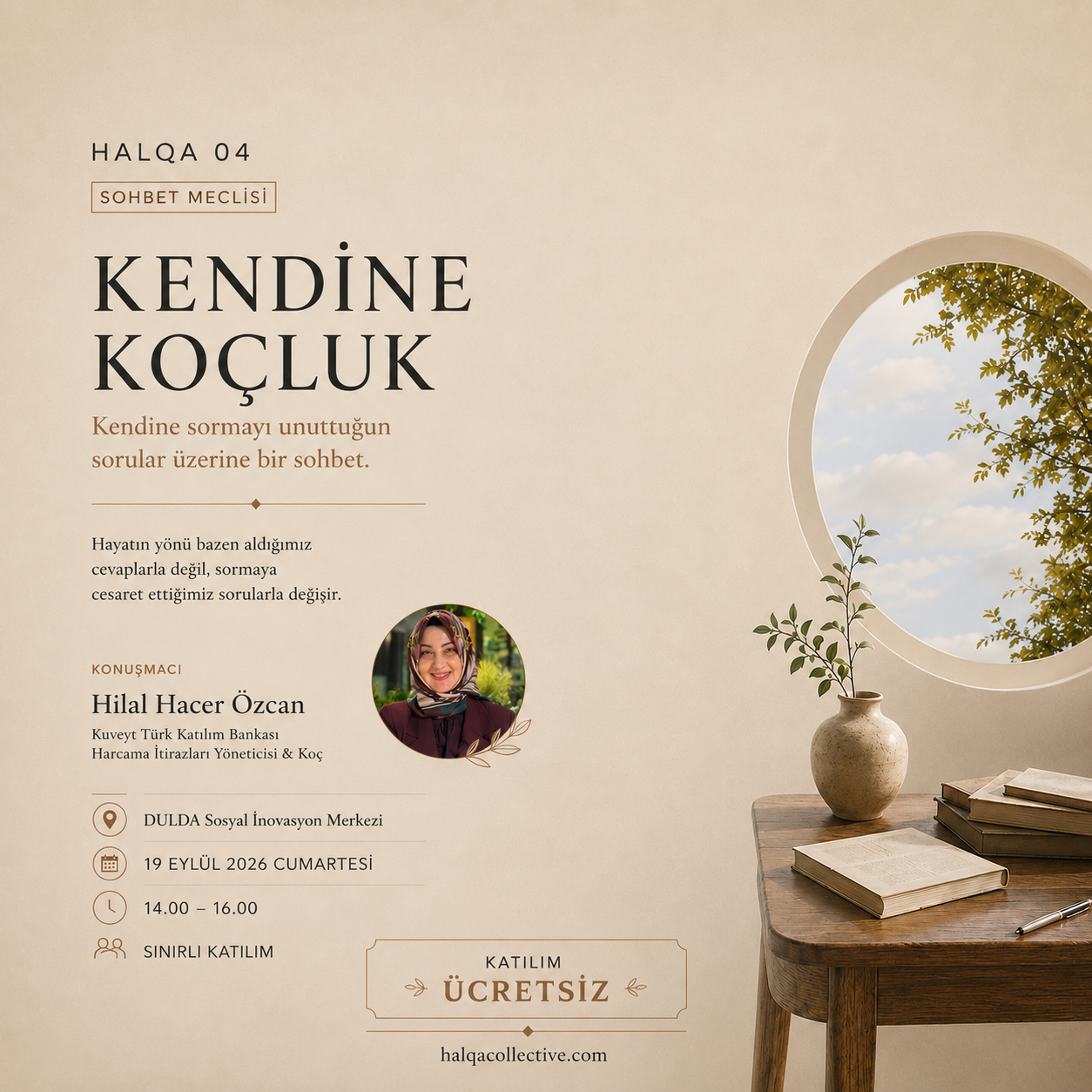 HALQA 04 | Sohbet Meclisi — Kendine Koçluk